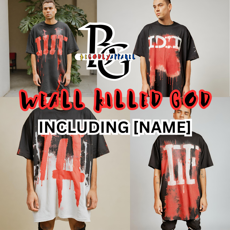 CHRISTIAN "WE ALL ... GOD" [Insert Name] T - SHIRT (ALL SIZES)